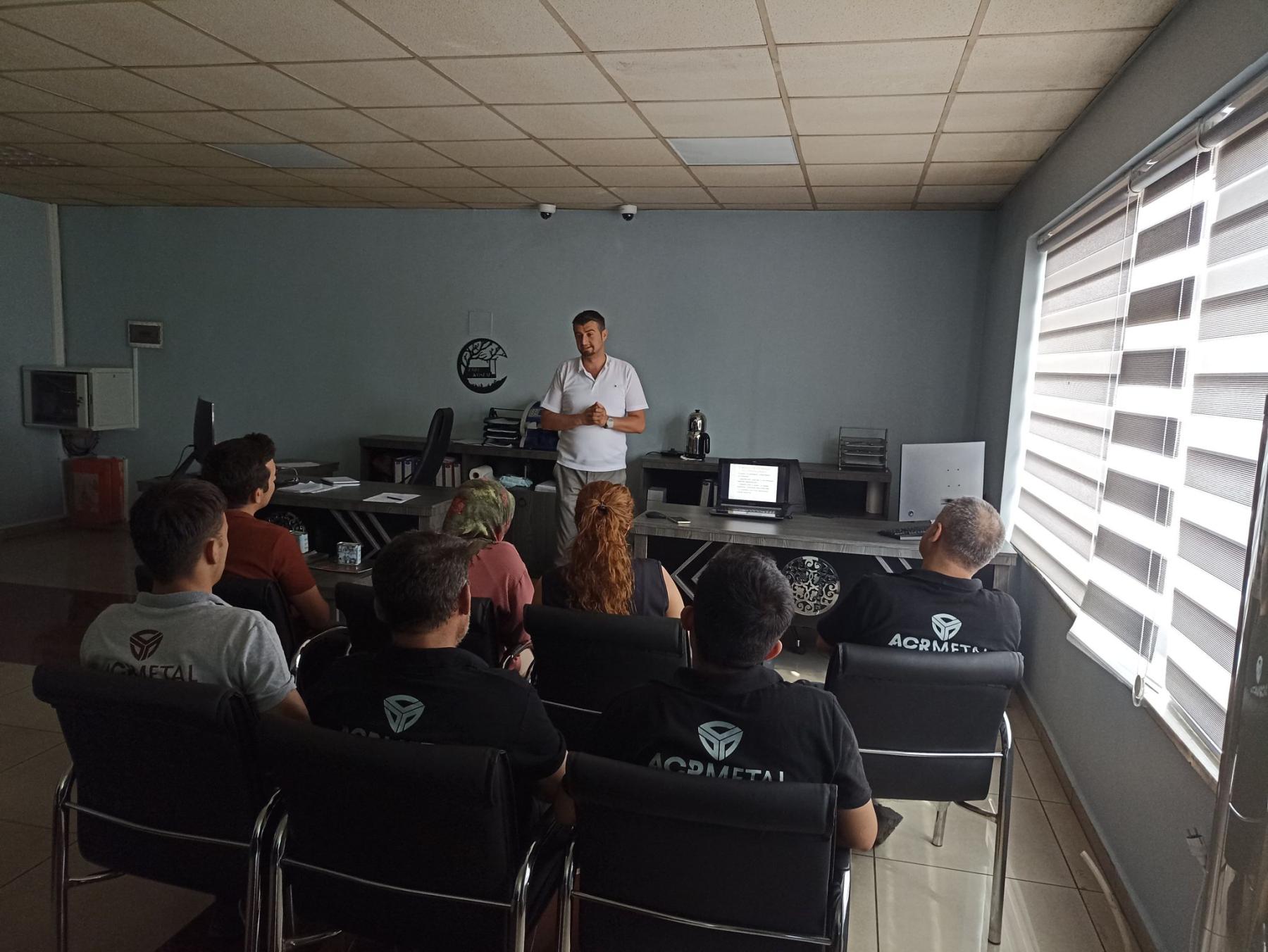 Acar Kardeşler Sondaj iş sağlığı eğitimi | ACR Drilling Occupational Health and Safety Training | water well drilling rig